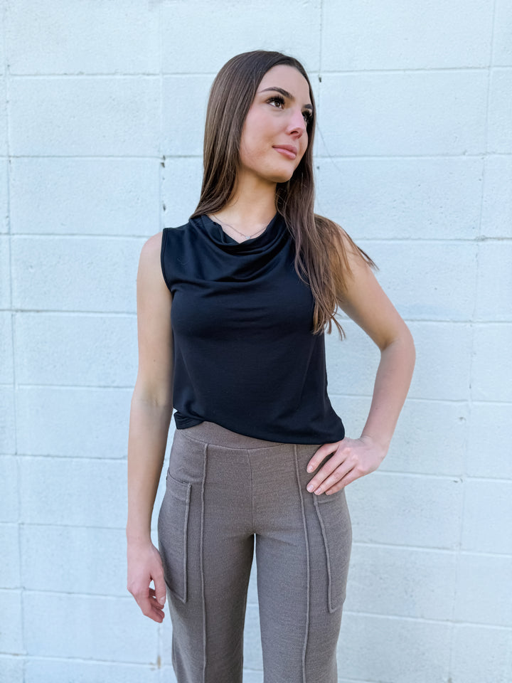 Lucy Cowl Neck Tank