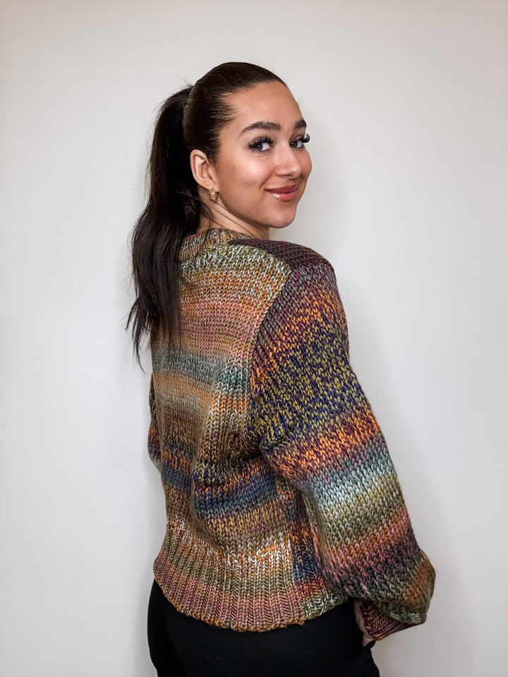 Chunky Multi-Color Sweater