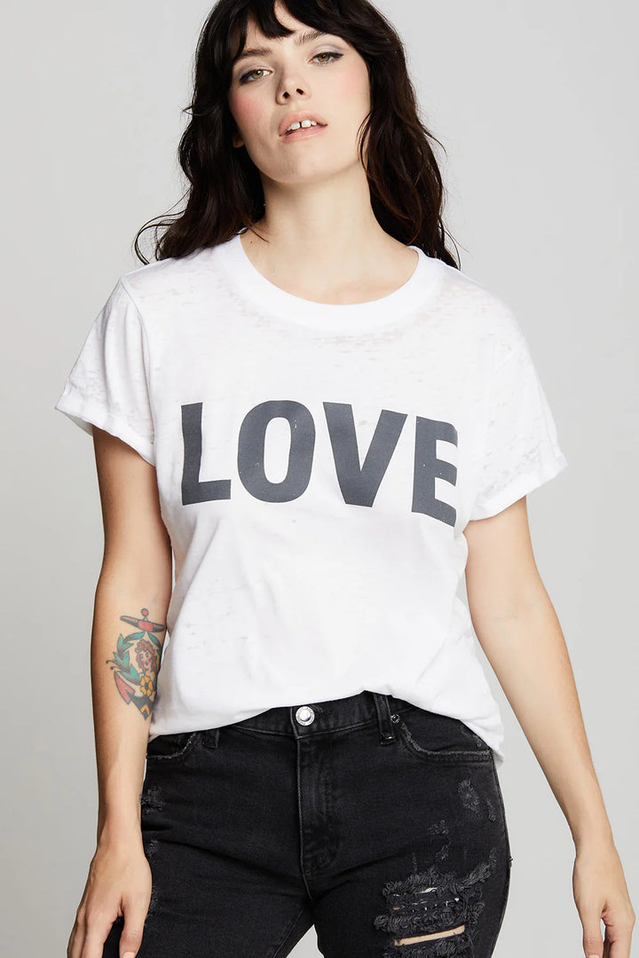 LOVE Burn Out Tee