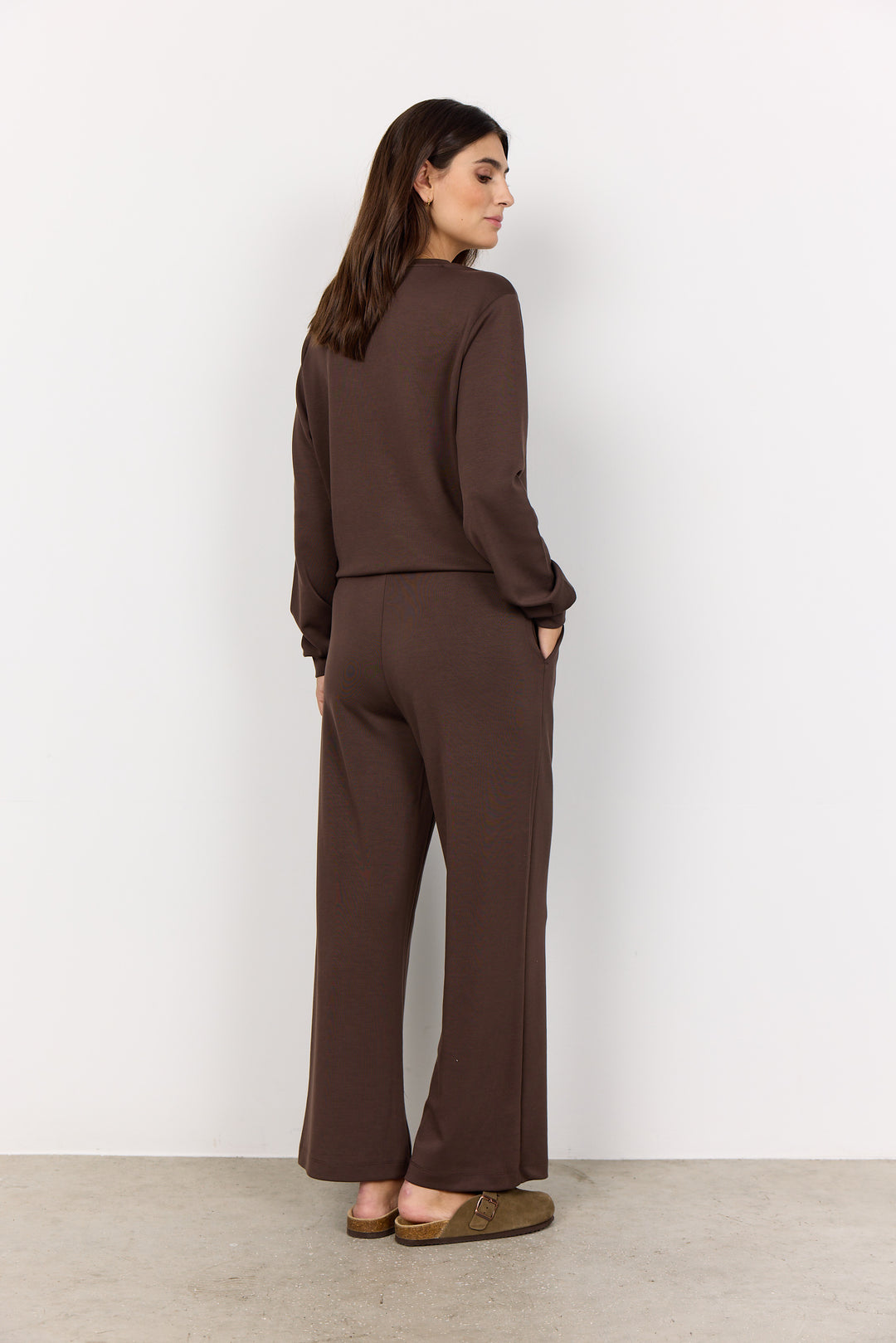 Banu 33 Pants - Brown