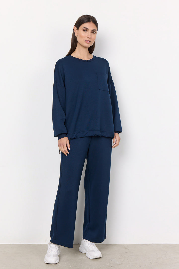 Banu 33 Pants - Navy