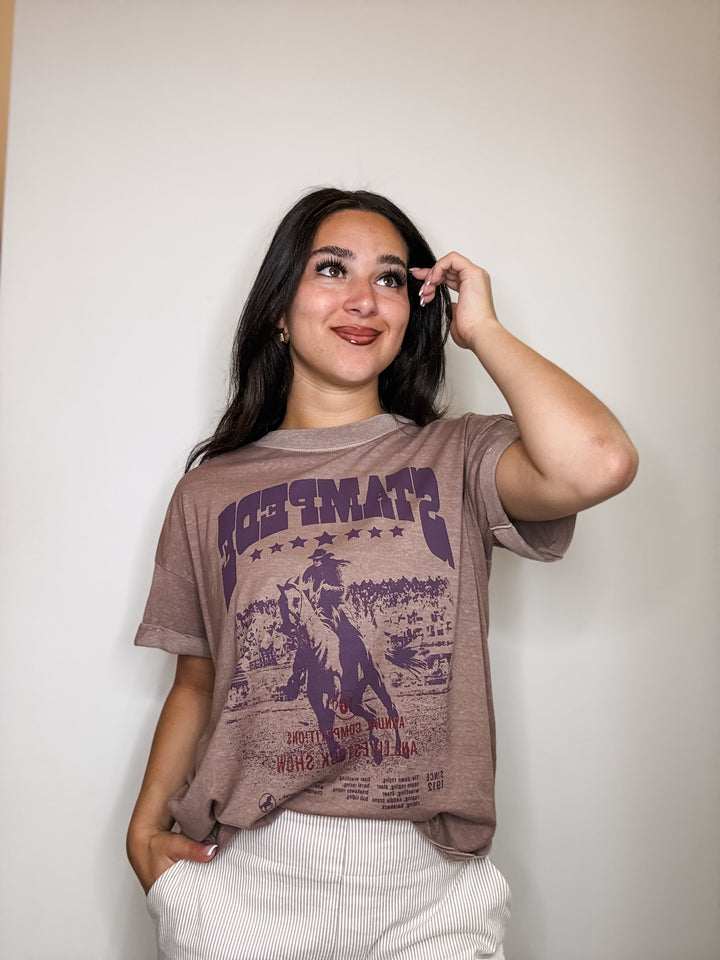 Stampede Poster Boyfriend Tee