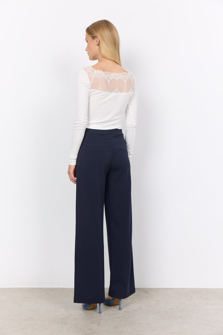 Siham 48 Pants - Navy