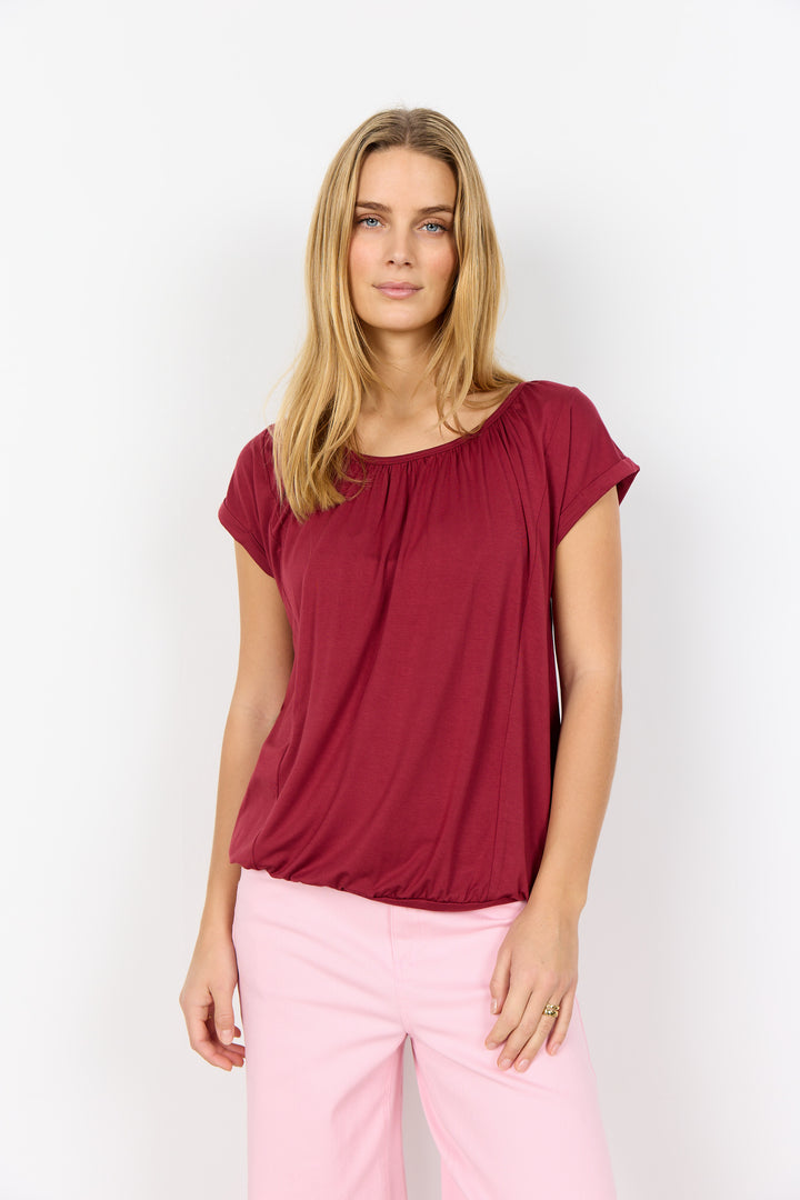 Marica 4 T-Shirt - Deep Red