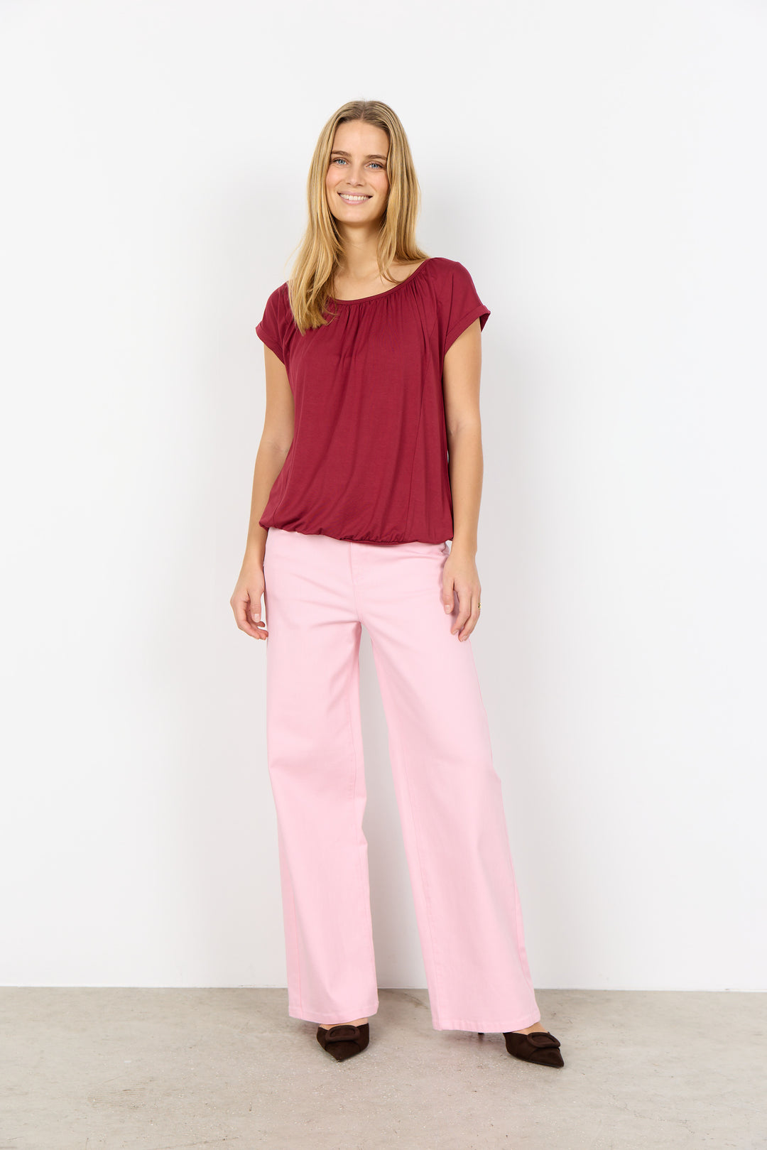 Marica 4 T-Shirt - Deep Red