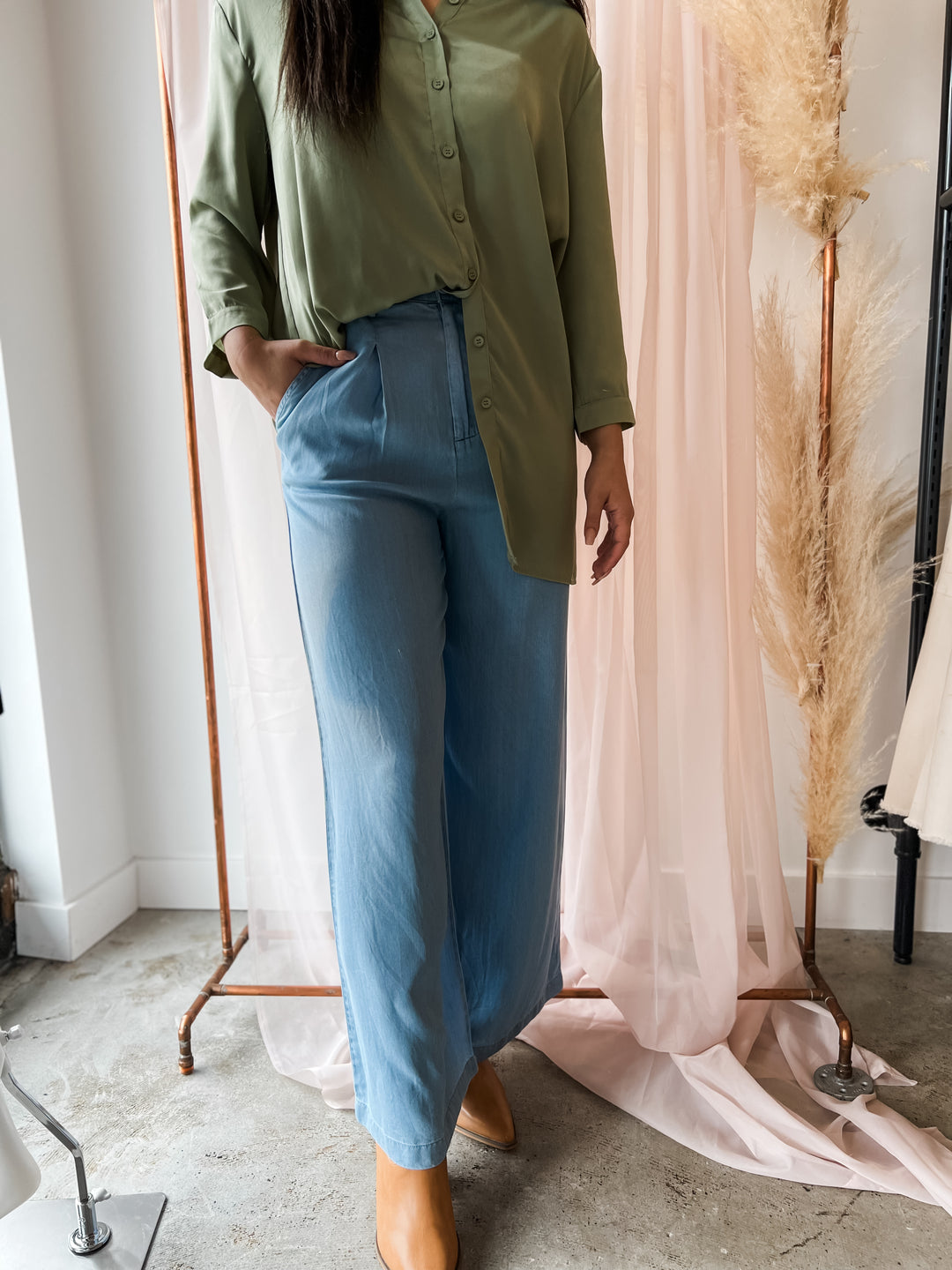 Soft Breeze Wide Leg Pants