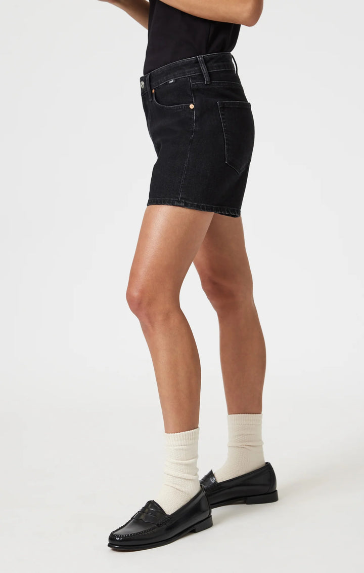 Heidi Dark Smoke Denim Shorts