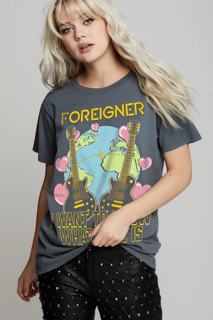 Foreigner What Love Is Unisex Tee