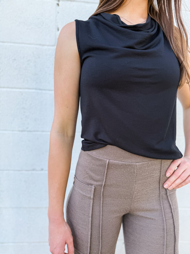 Lucy Cowl Neck Tank