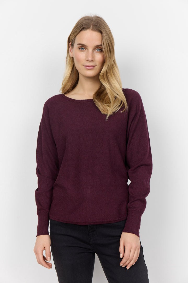 Dollie 620 Sweater - Burgundy