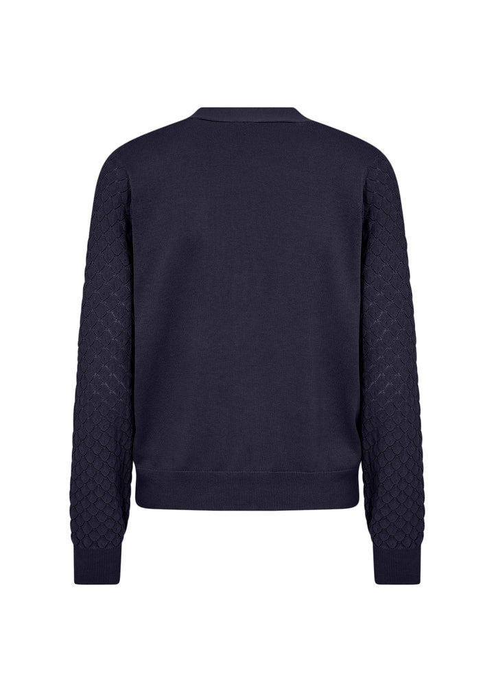 Amela 2 Cardigan - Navy