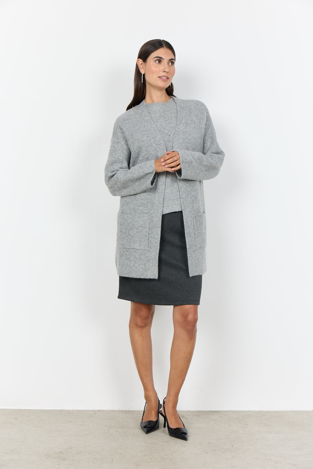 Avalon 3 Cardigan - Grey