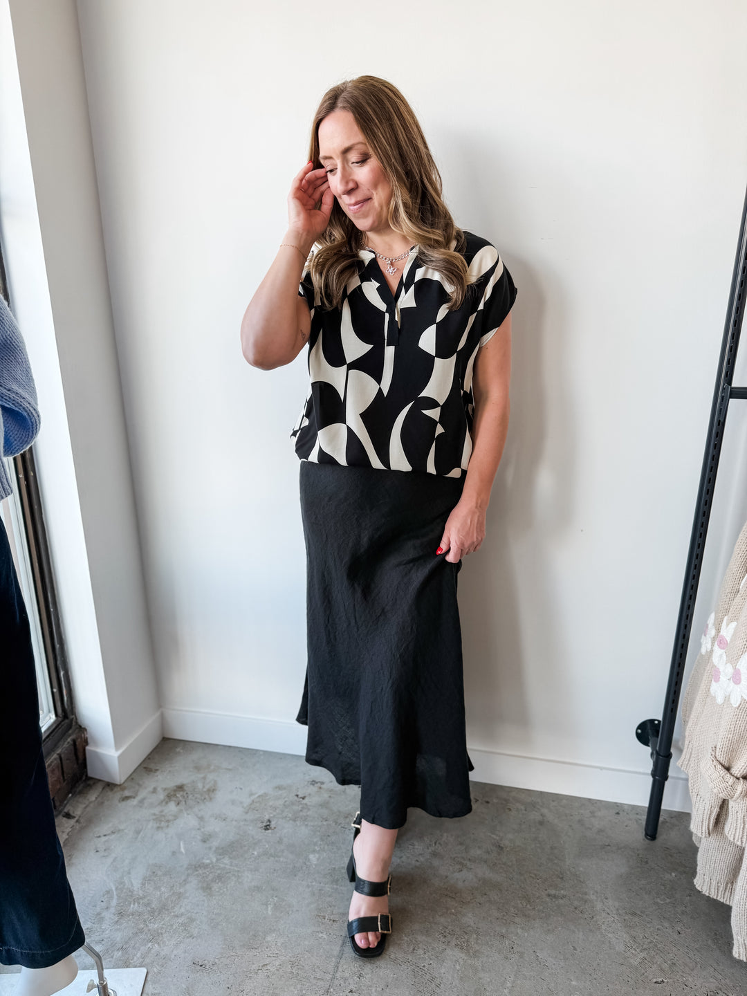 Ocean Linen Midi Skirt