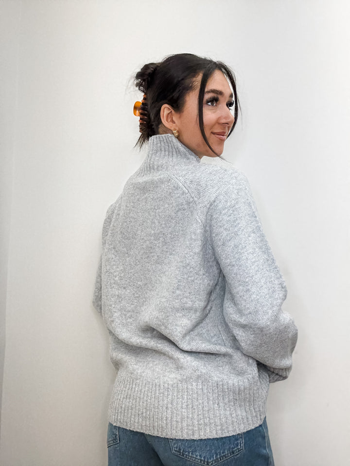 Anthousa Mockneck Sweater