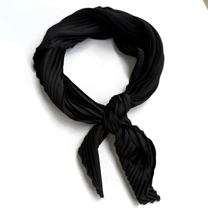 Pleated Neck Scarves