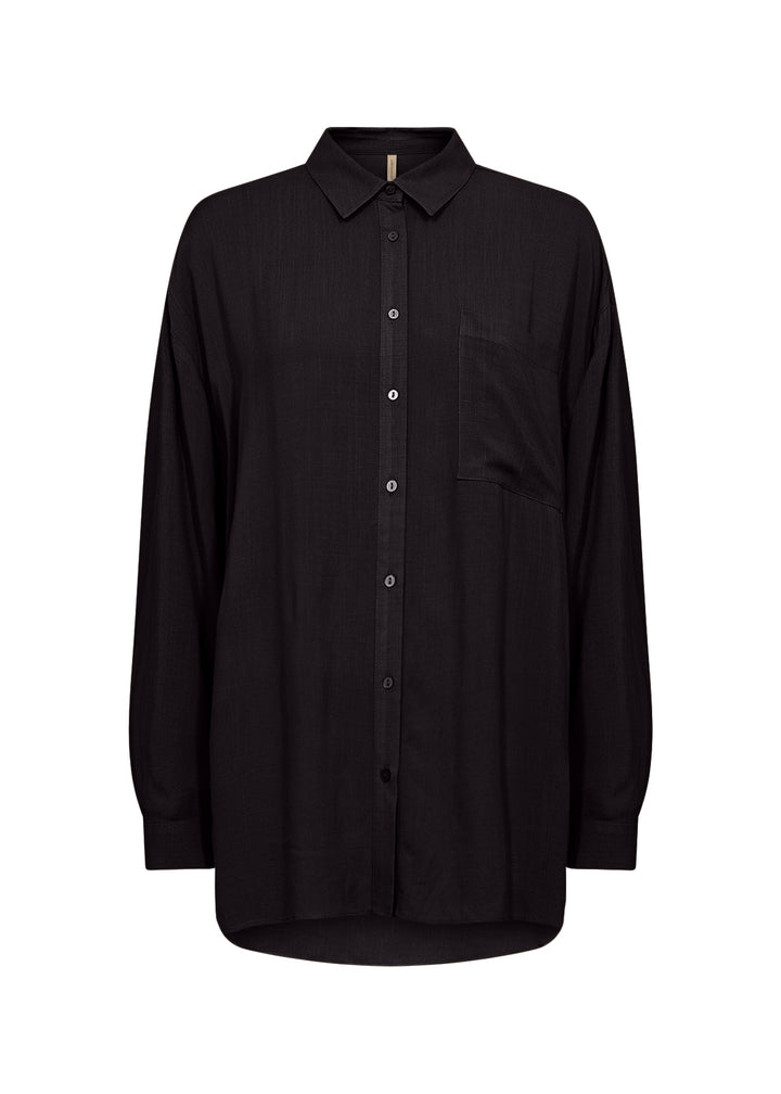 Falula 2 Button Up - Black