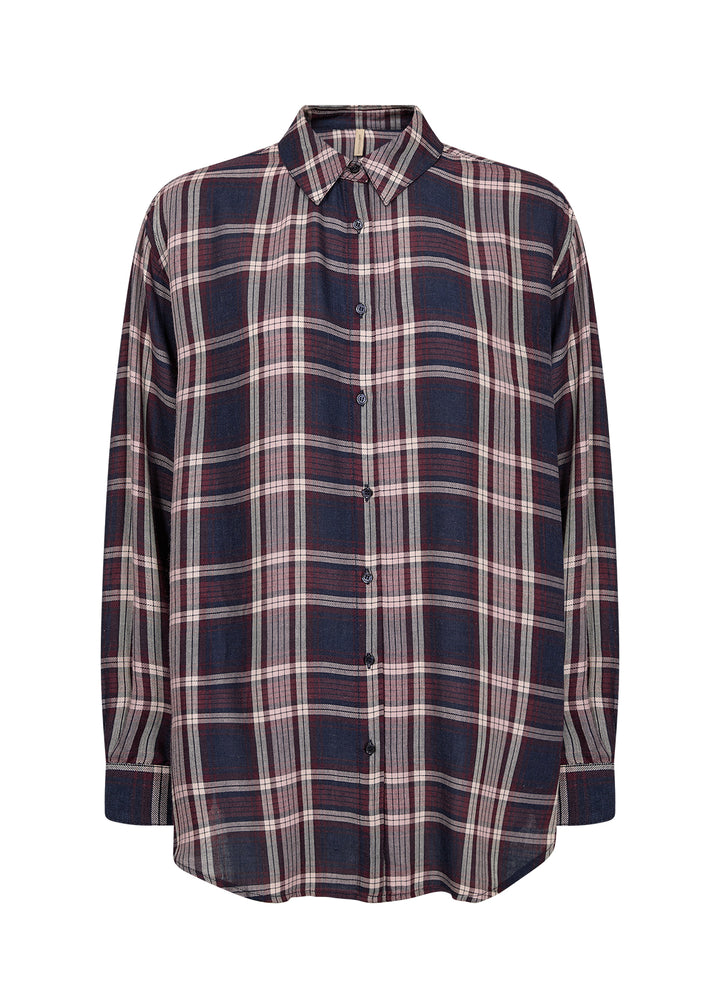 Inga 2 Flannel - Navy