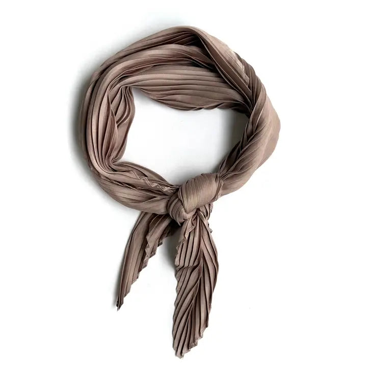 Pleated Neck Scarves