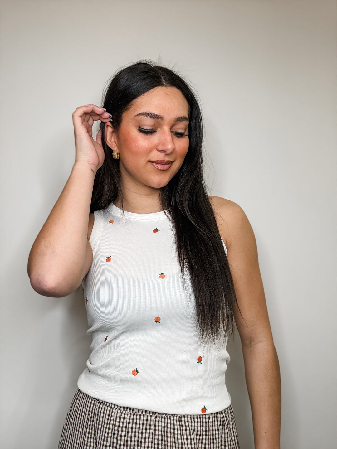 Naja Tank Top - Peaches