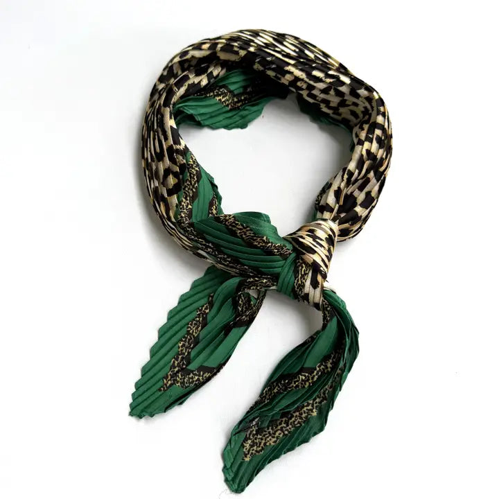 Pleated Neck Scarves