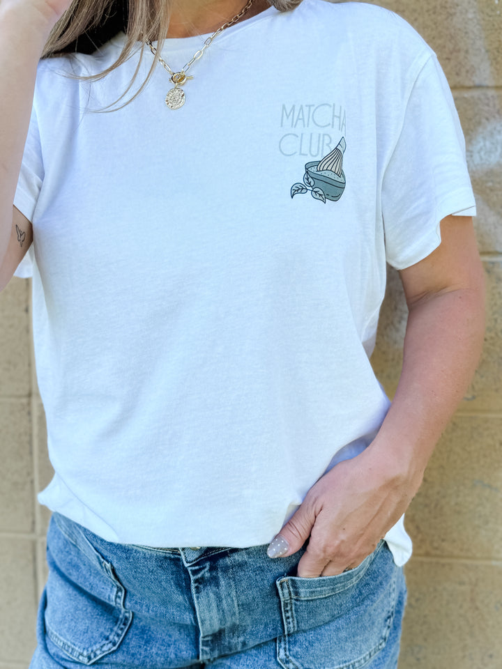 Matcha Club Vintage Tee