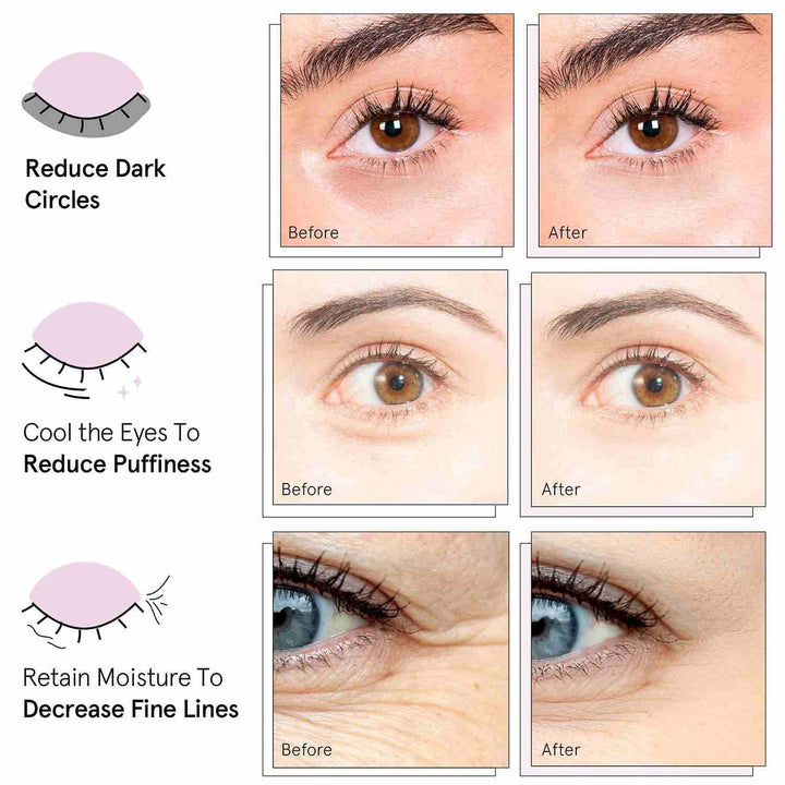 Pink Moisturizing Under Eye Masks (24 Pairs)