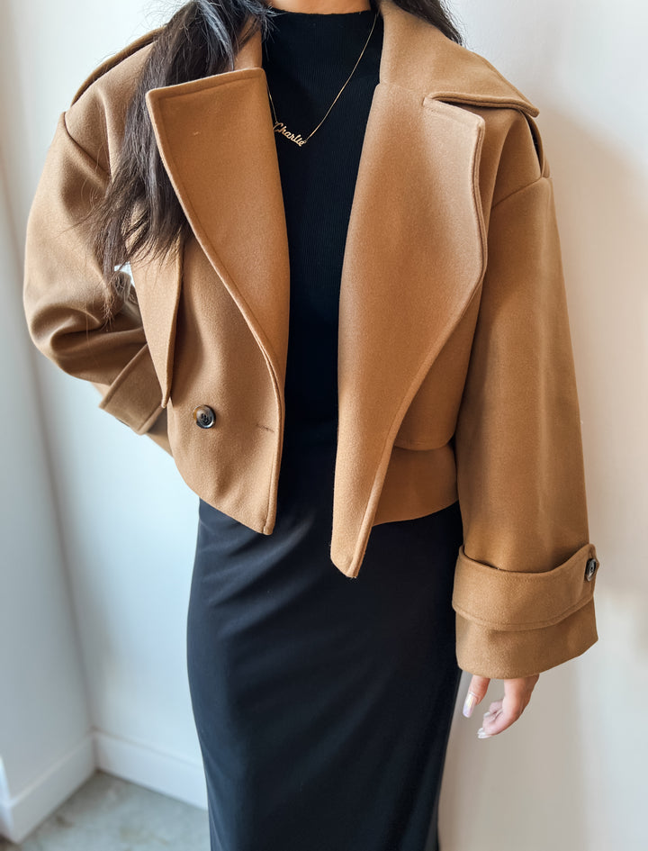 Cropped Trench Coat