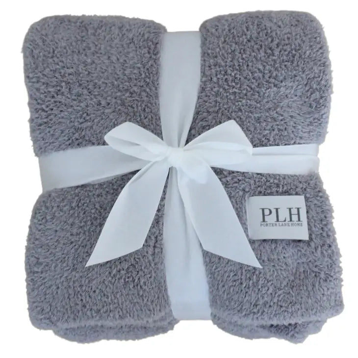 Plush Blanket - Grey
