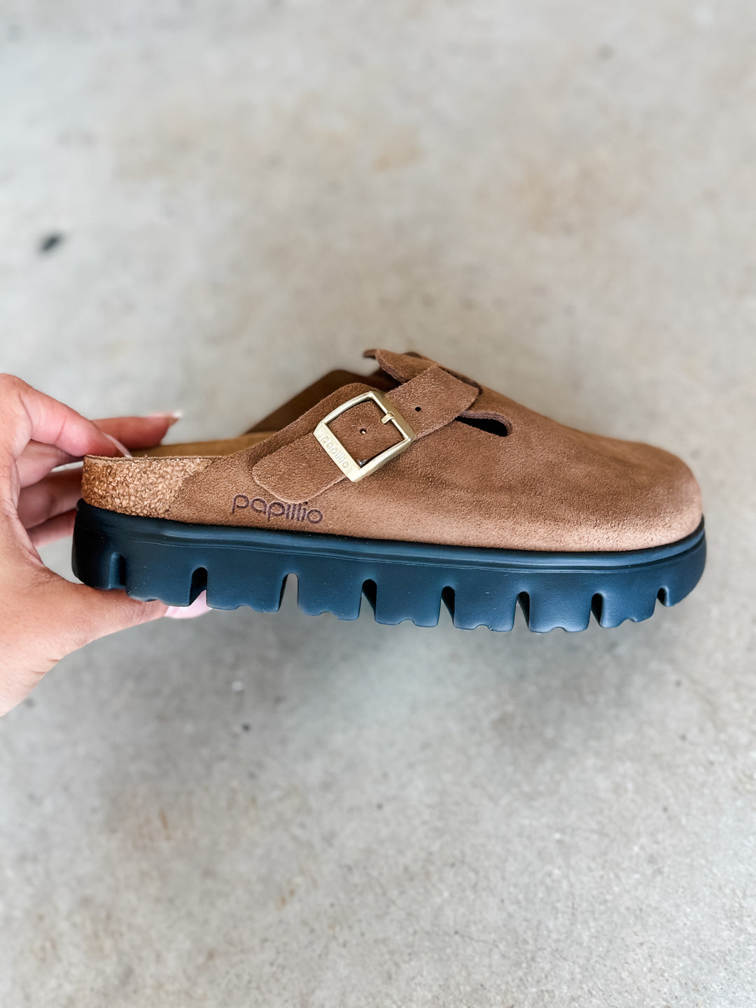 Birkenstock Boston Chunky - Dark Tea