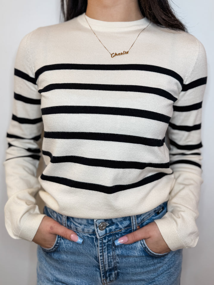 Saba Striper Sweater