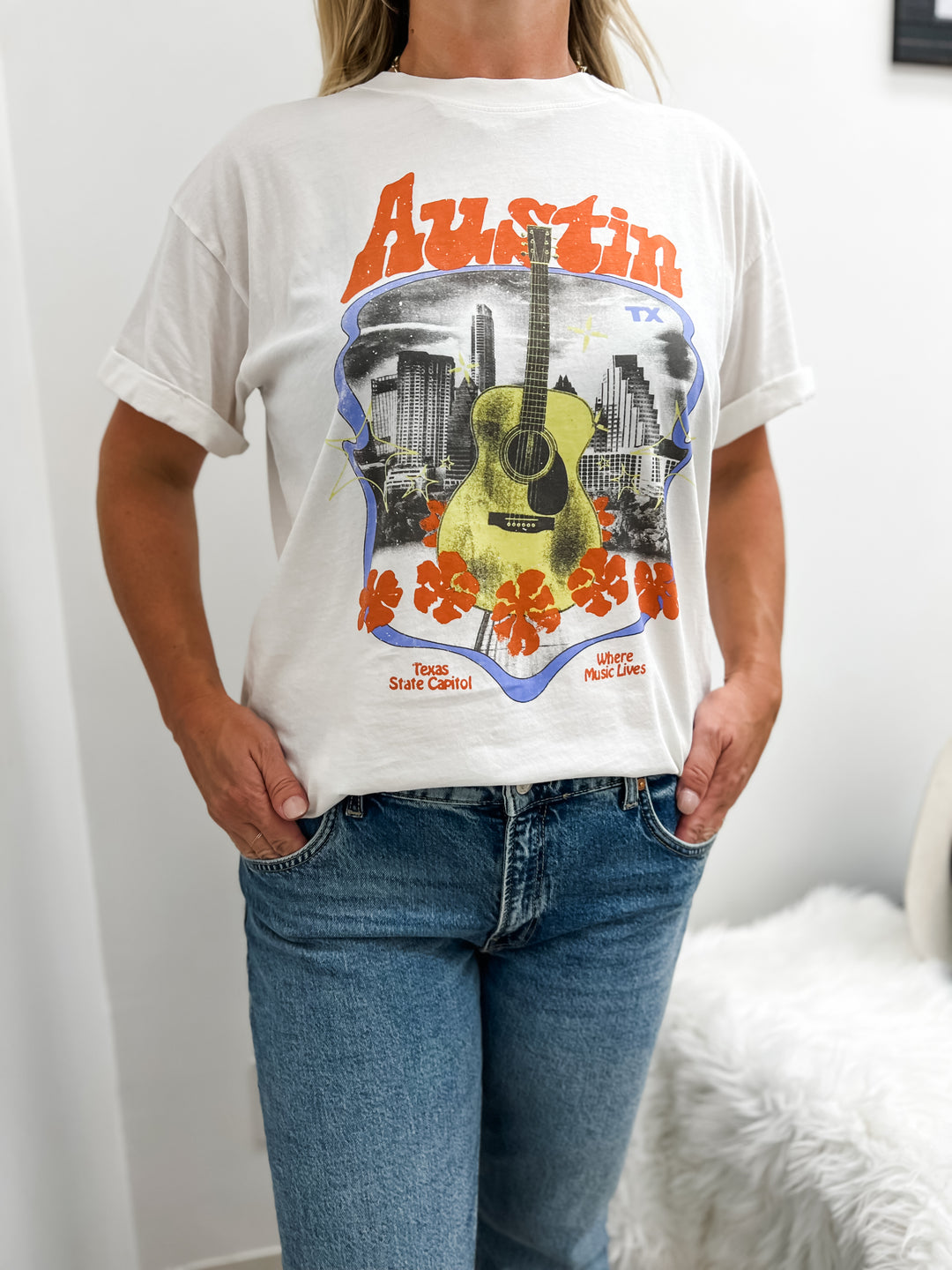 Austin Boyfriend Tee