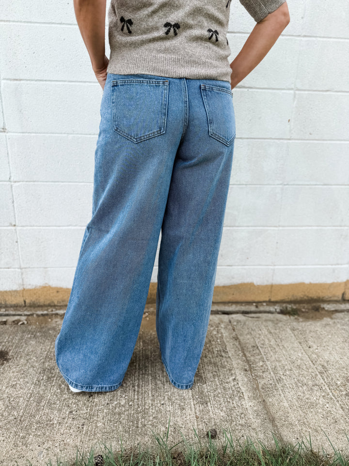 Kettie Wide Leg Jeans - 32"