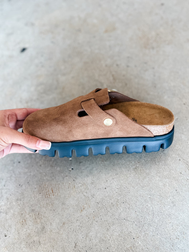 Birkenstock Boston Chunky - Dark Tea