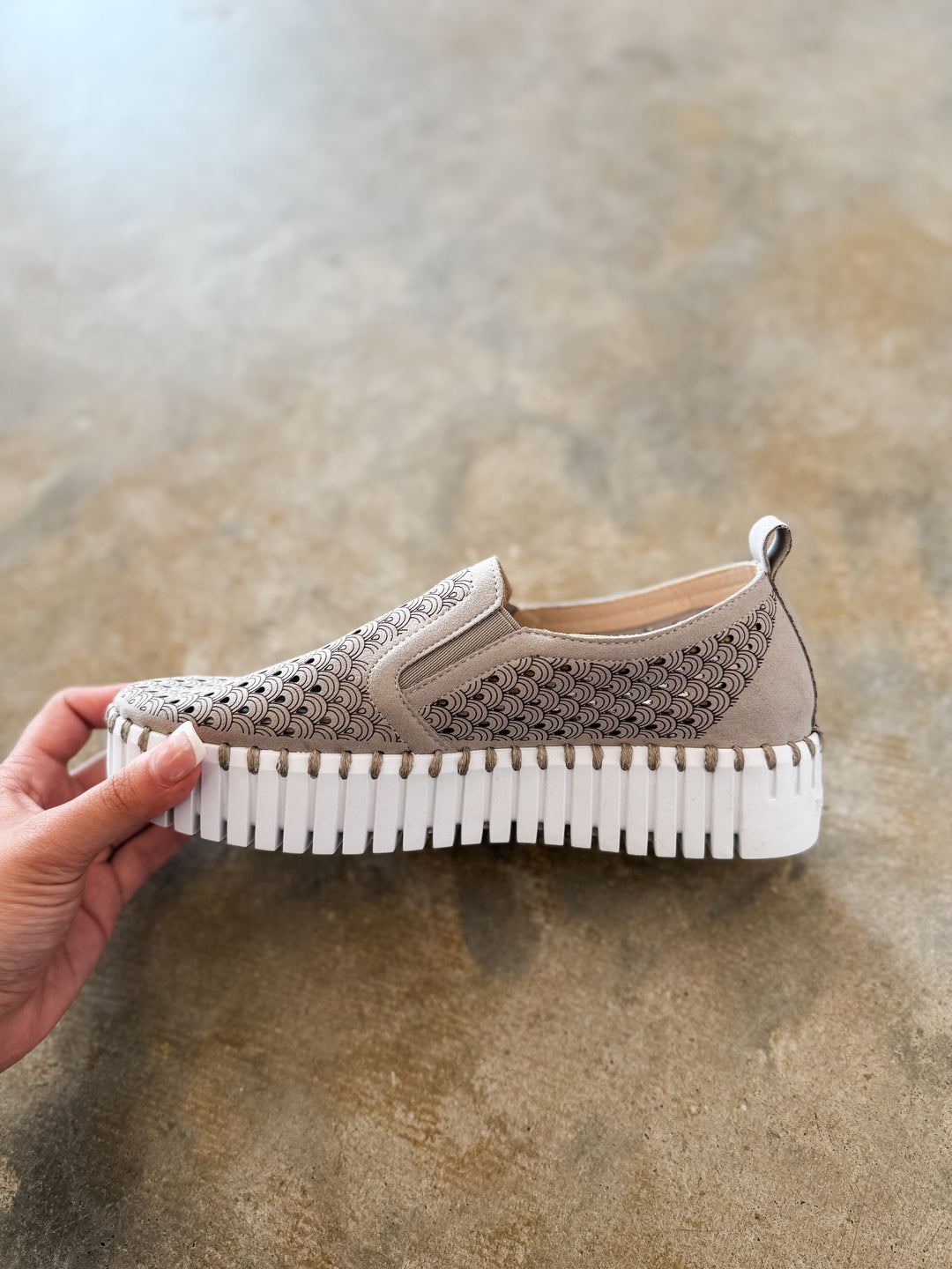 Tulip Slip On Shoe - Atmosphere Scales