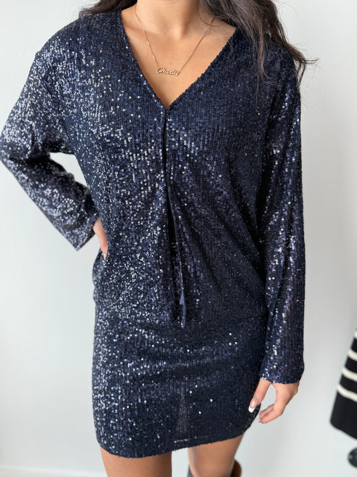 Sky High Sequin Top