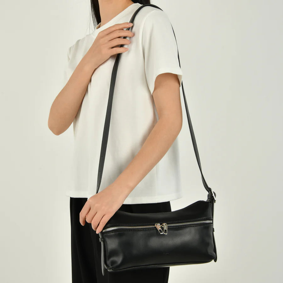 Mila Shoulder/Crossbody - Black