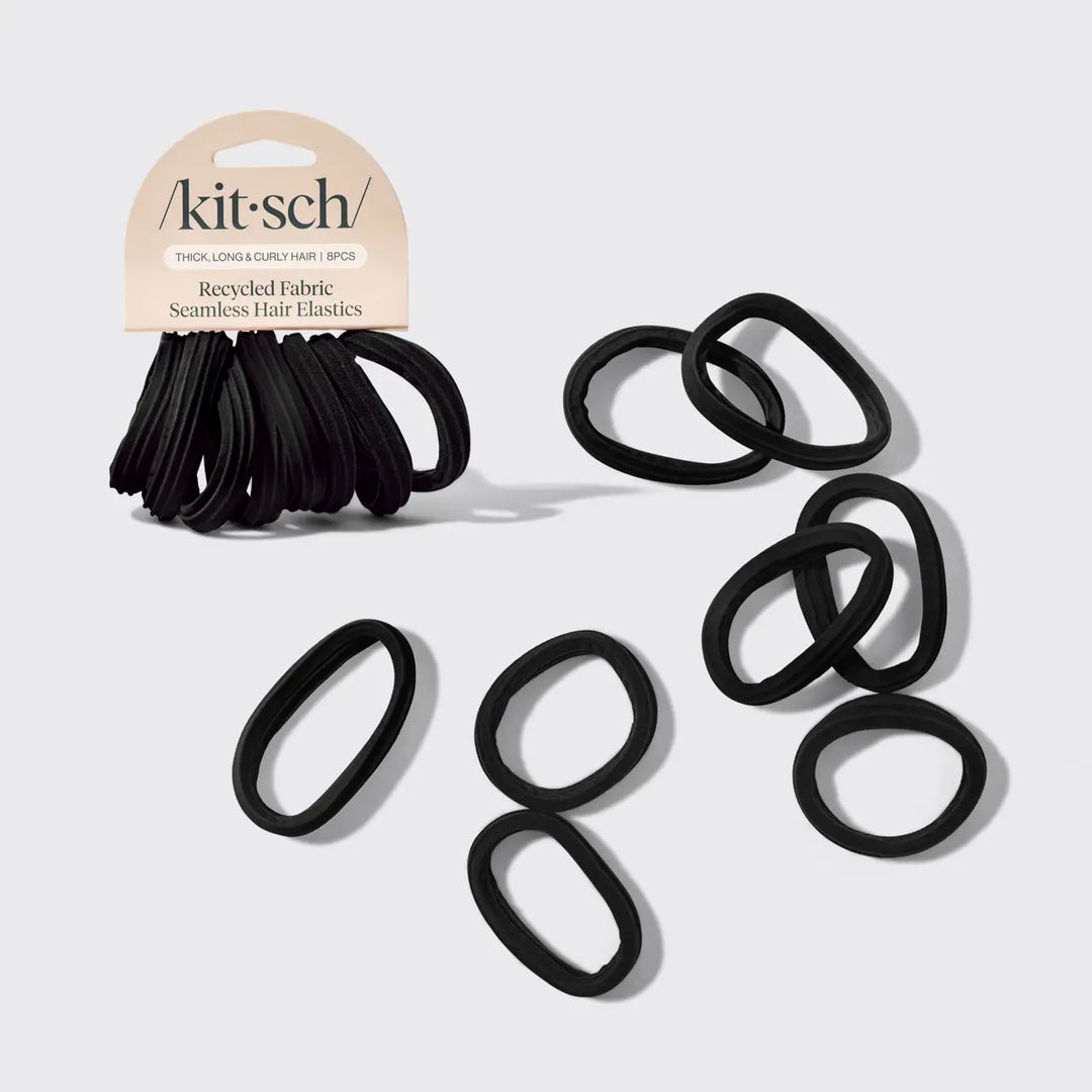 20pc Nylon Elastics - Black