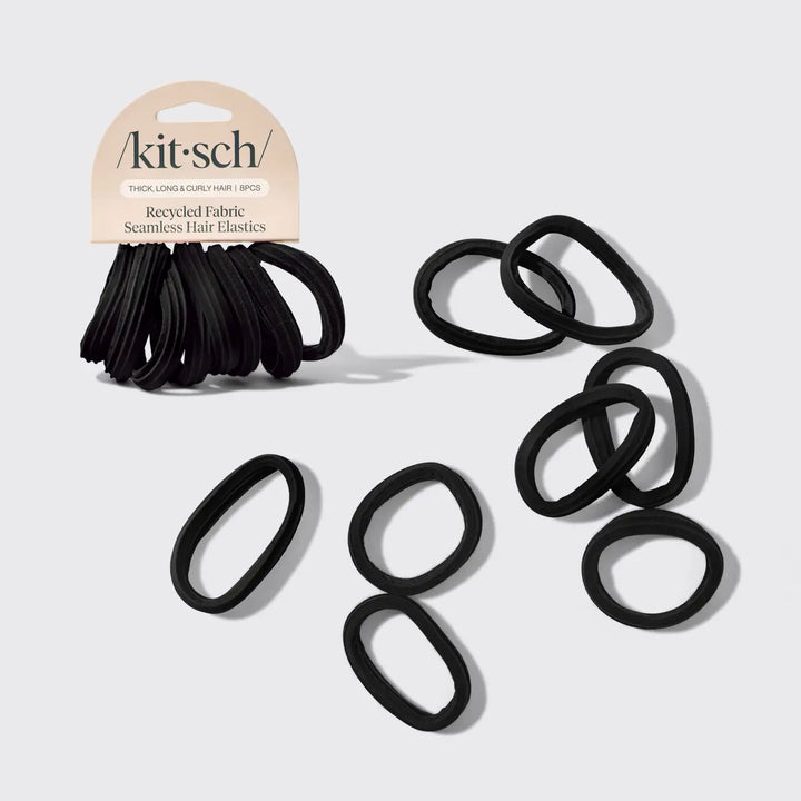 20pc Nylon Elastics - Black