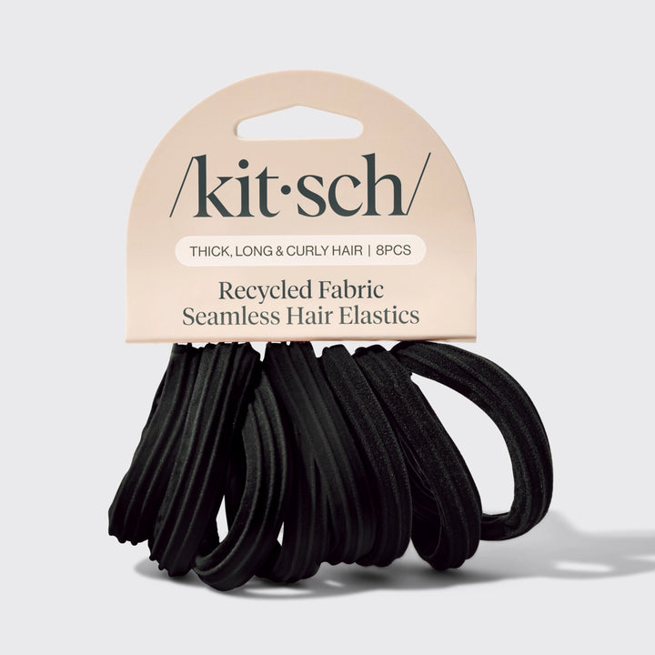 20pc Nylon Elastics - Black