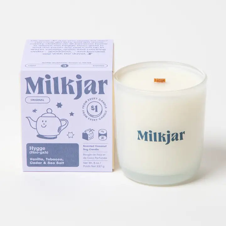 Milk Jar Candles