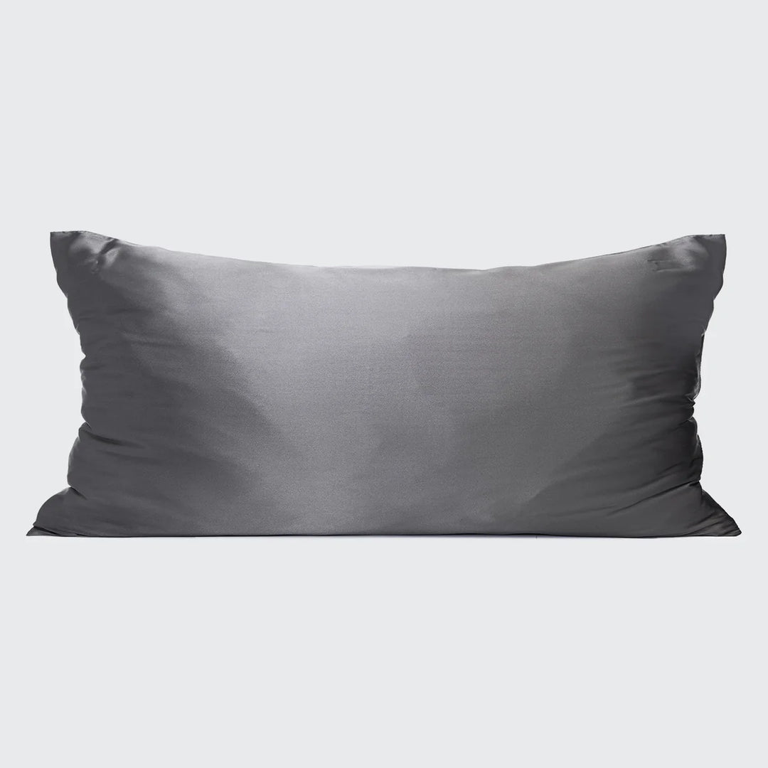 Satin Pillowcase KING - Charcoal