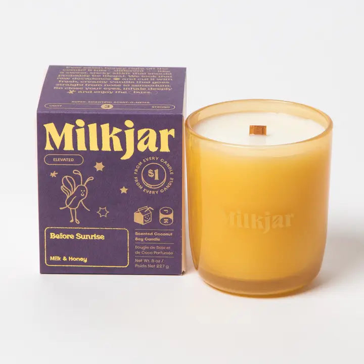 Milk Jar Candles