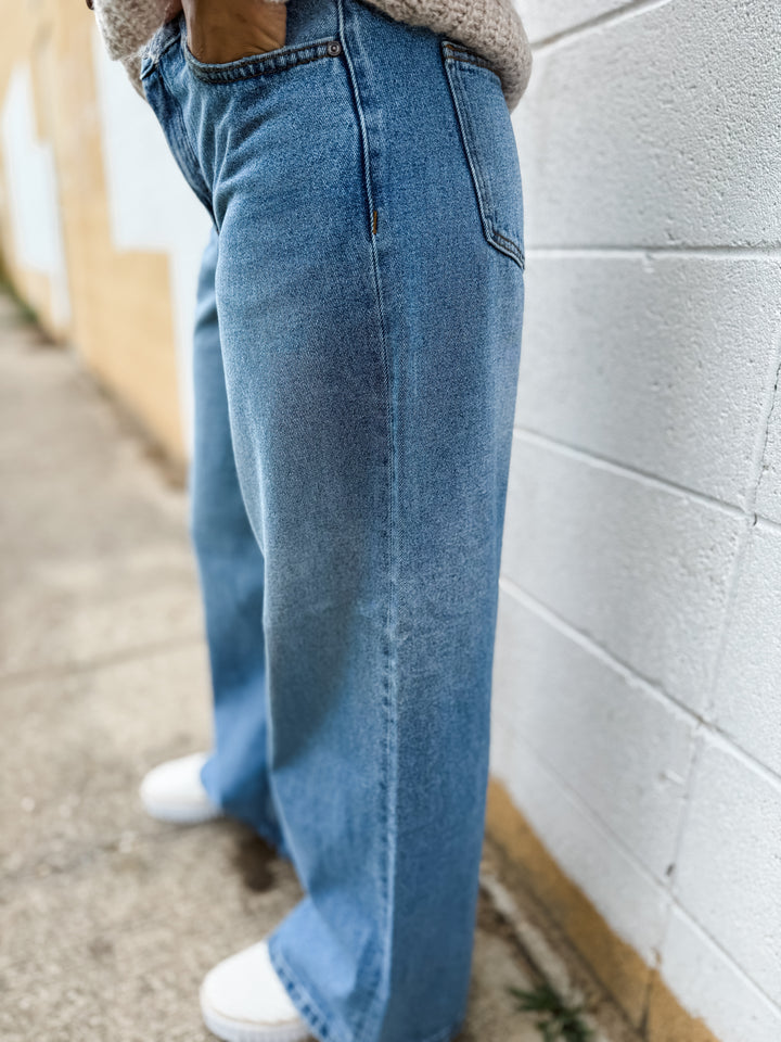 Kettie Wide Leg Jeans - 30"