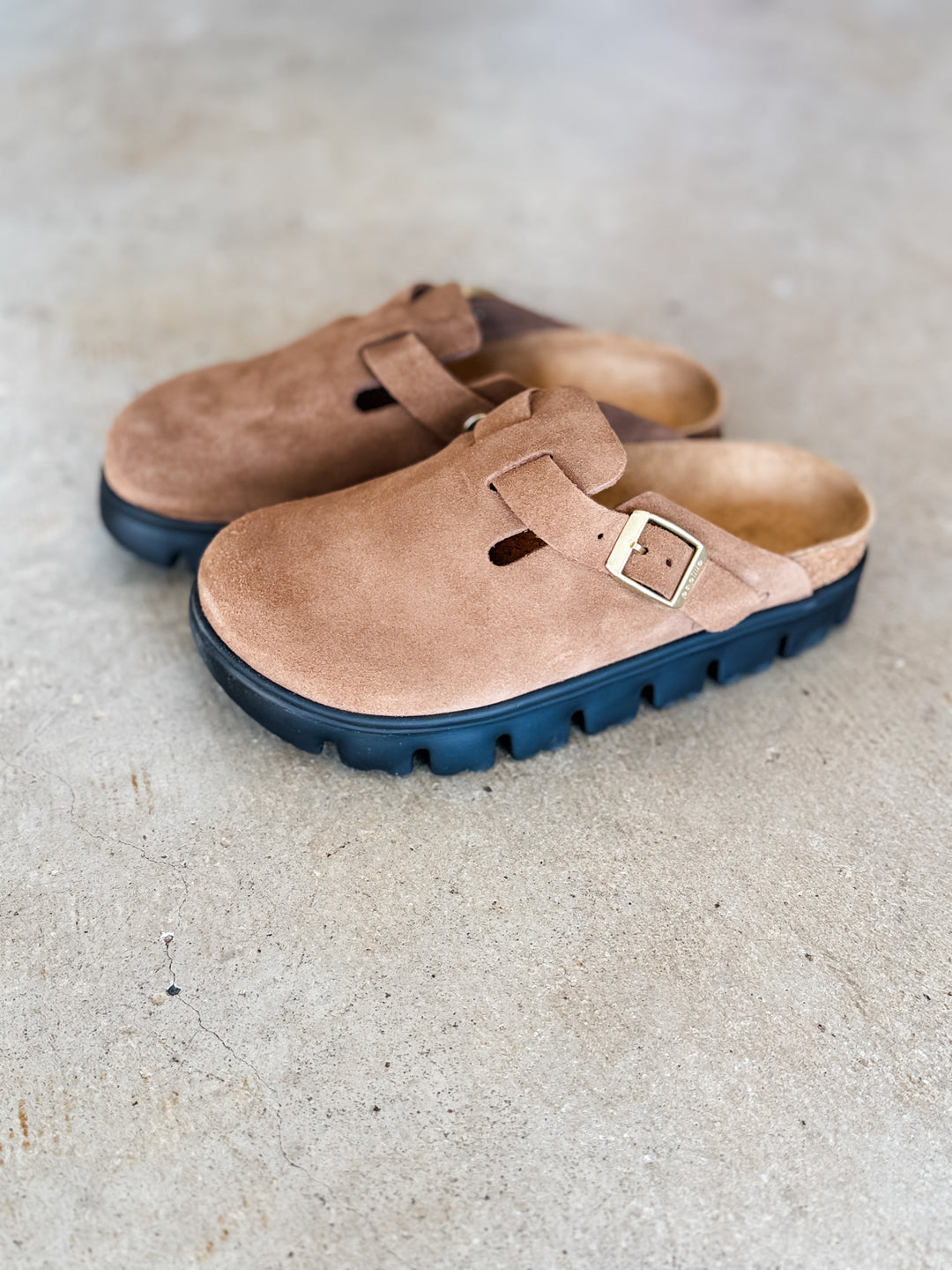 Birkenstock Boston Chunky - Dark Tea