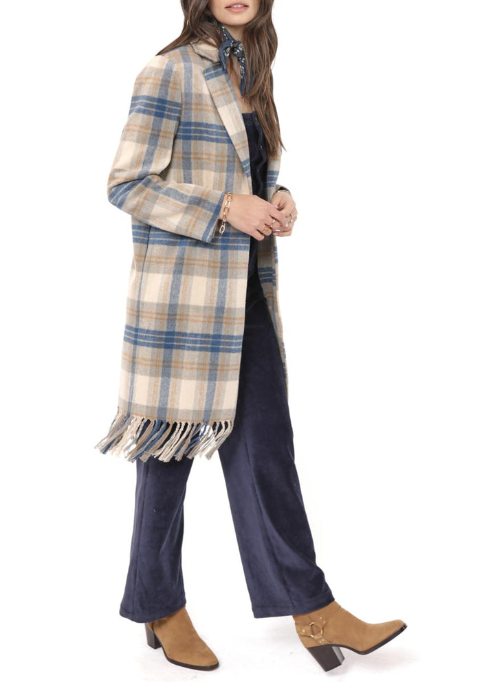 Not So Prim Plaid Coat