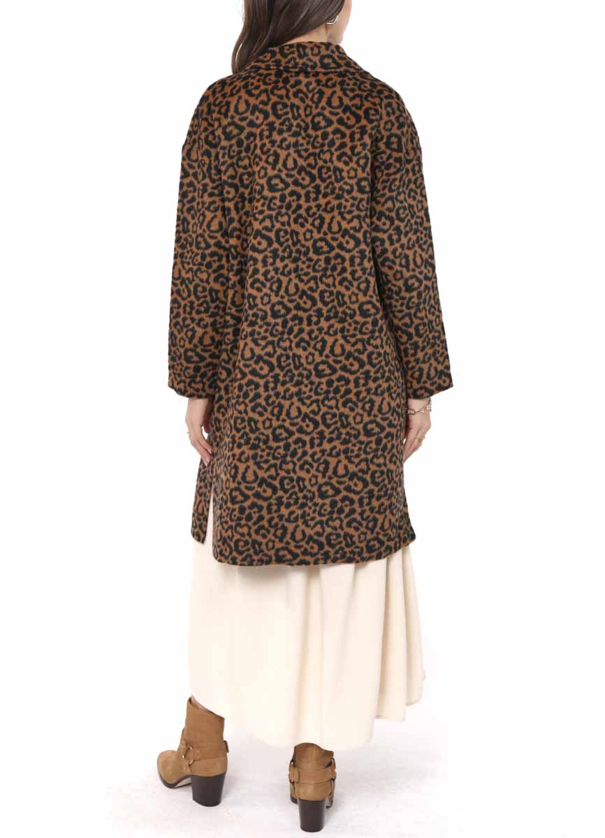 Animal Instinct Leopard Coat