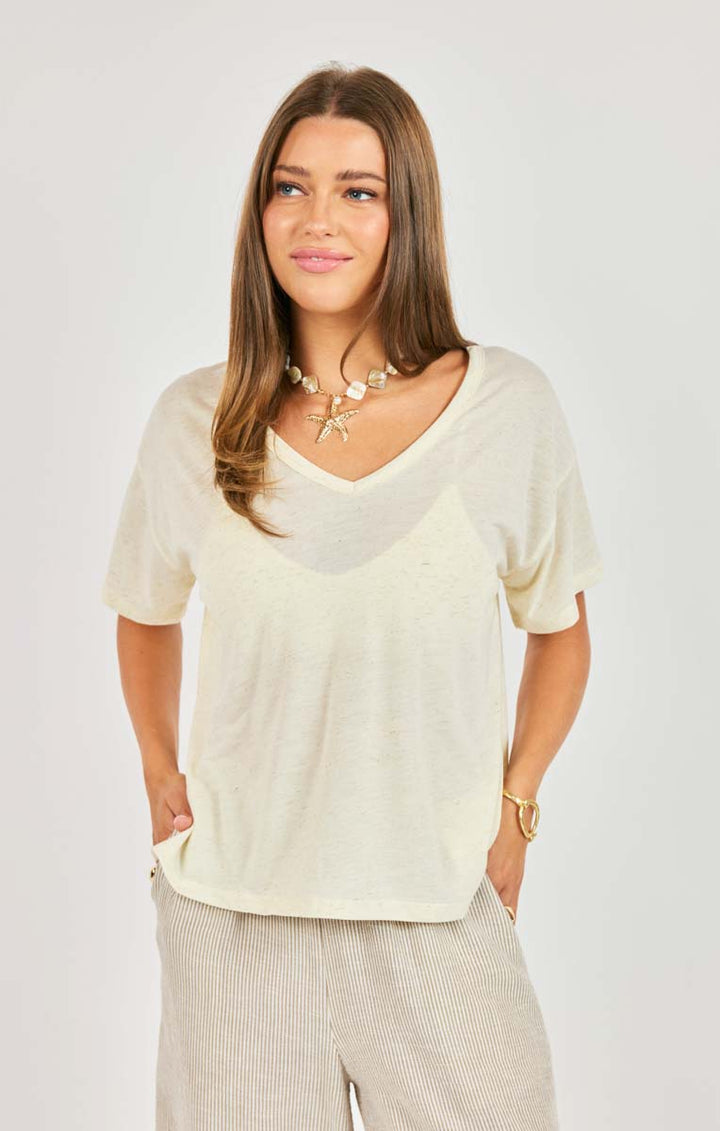 Sand Toys V-Neck Tee