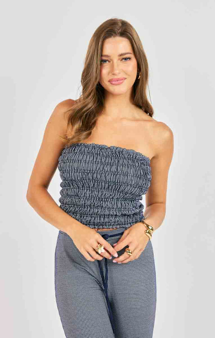 Frankie Smocked Tube Top