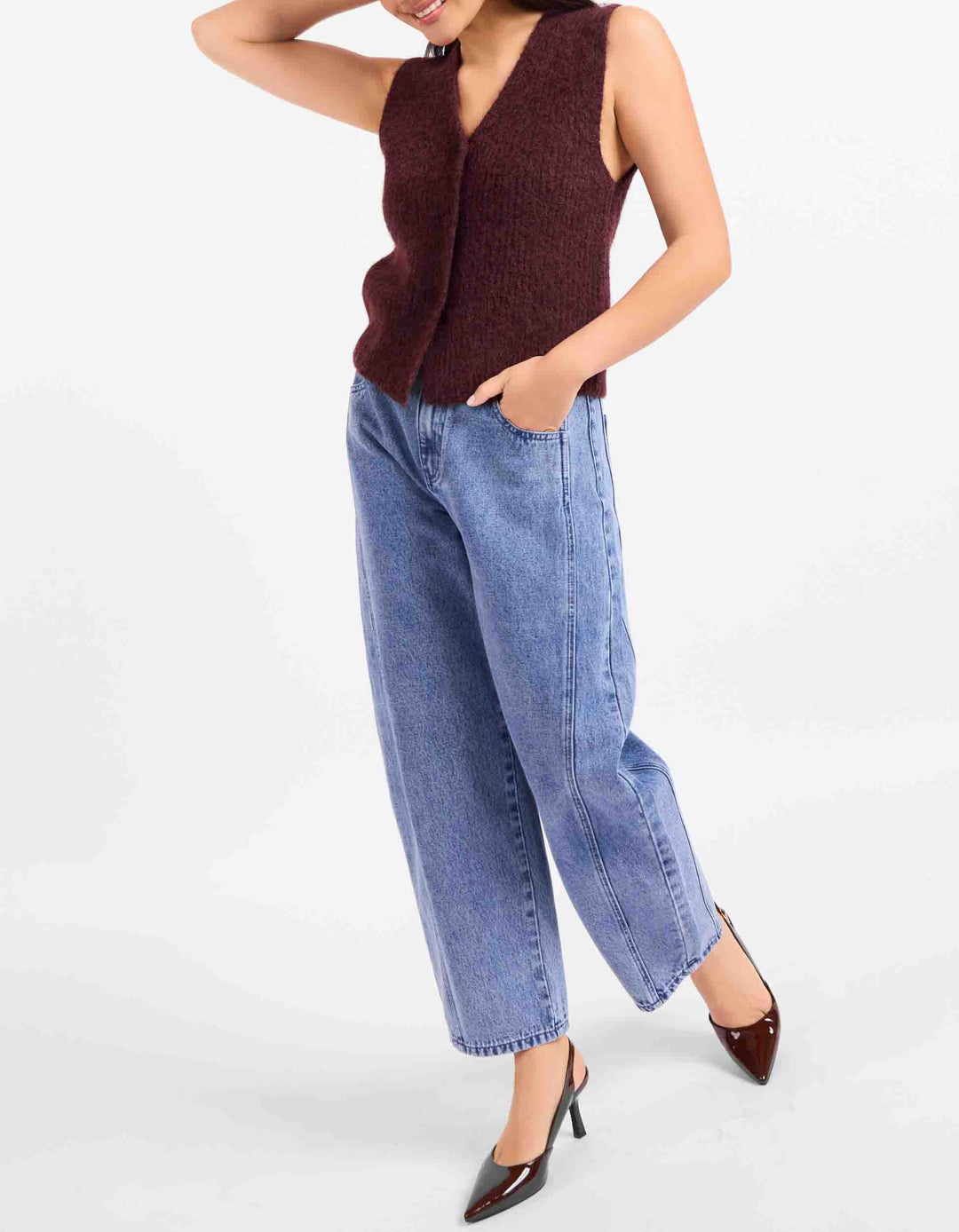 Warm Cider Sweater Vest