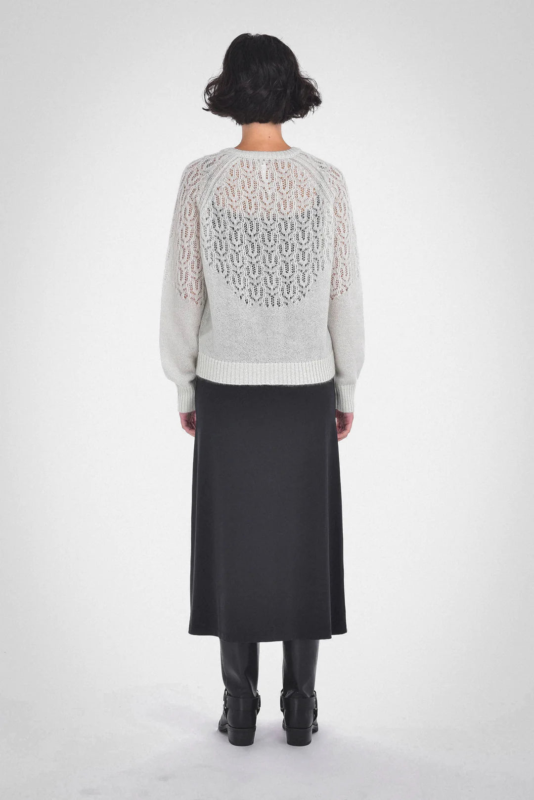 Pointelle cardigan 2025